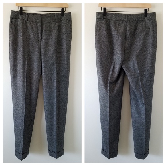 New Lafayette 148 Wool Silk Blend Career Pants, 8 - Picture 1 of 8